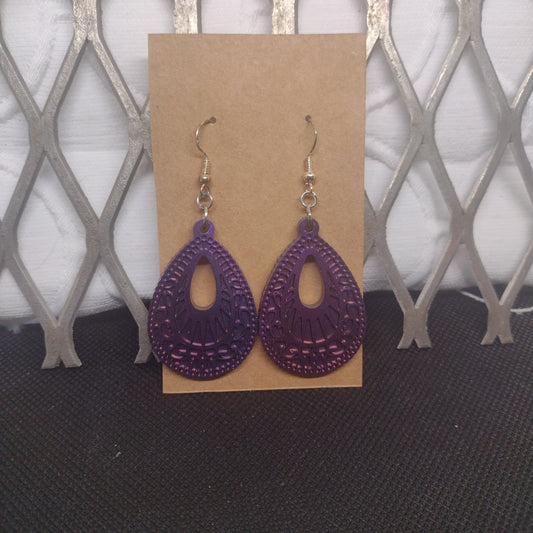 Purple chrome dangle