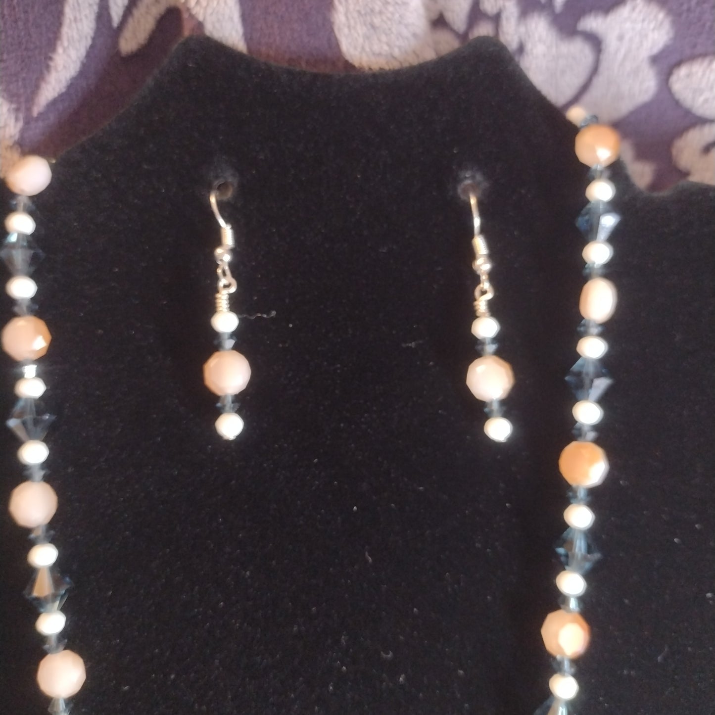 Blue and copper set