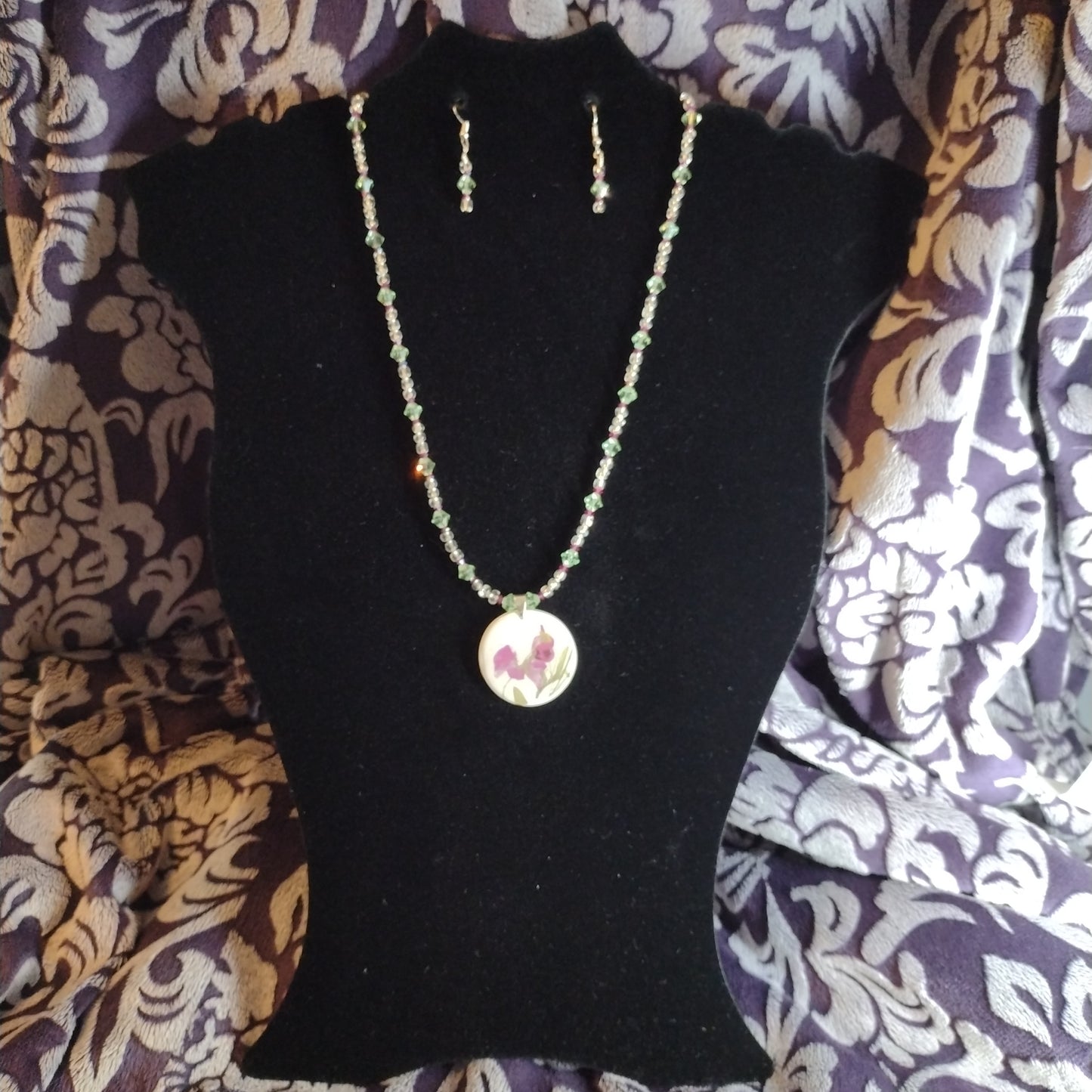 Watercolor floral set