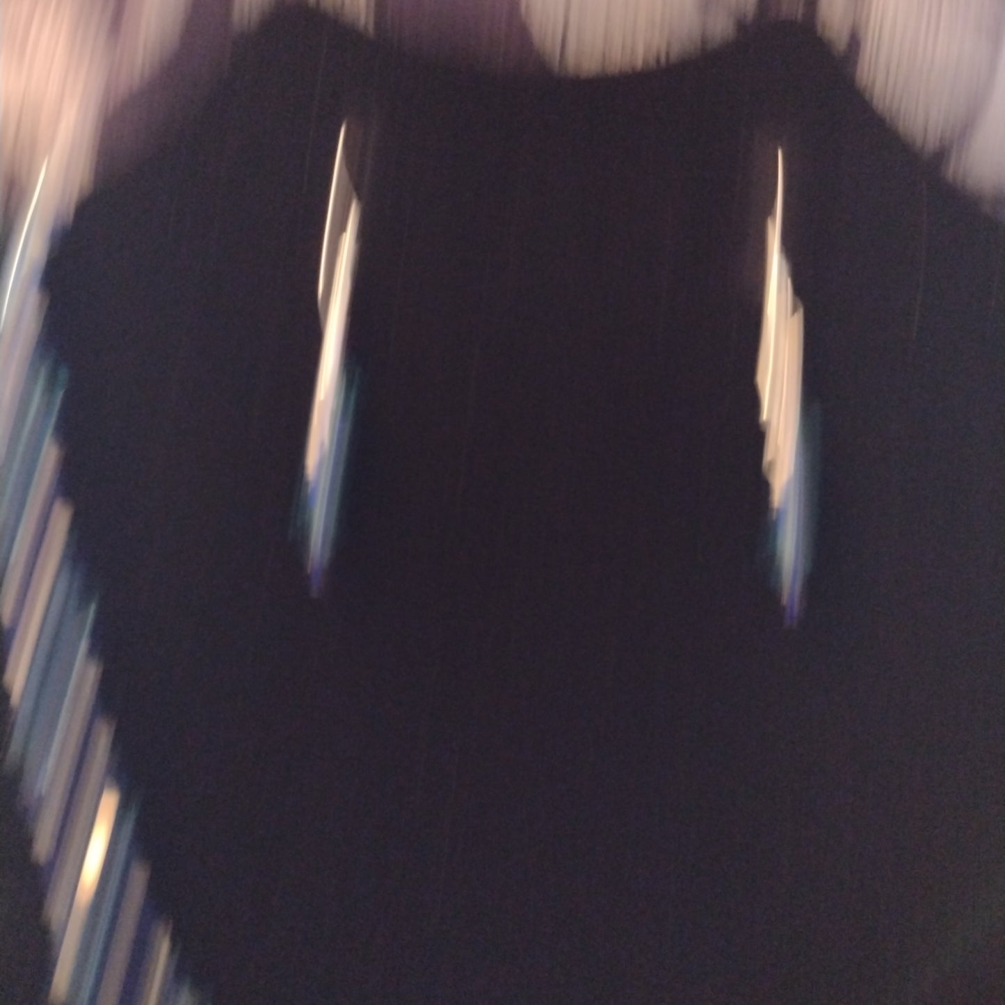 Green and blue topography necklace set