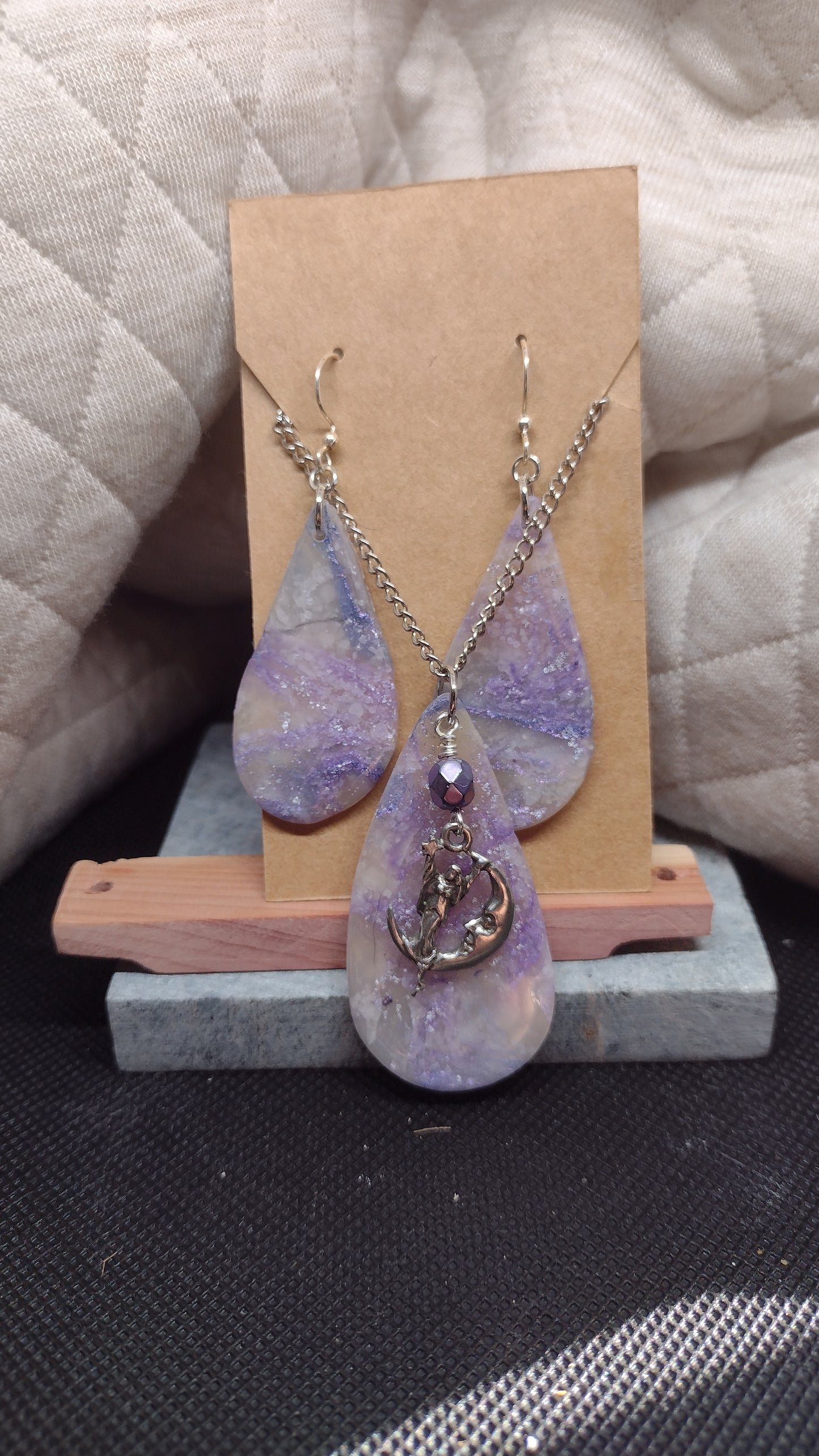 Purple sparkle fairy set
